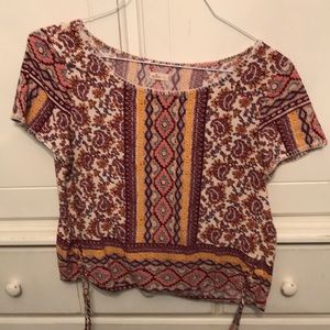 Aztec Print Blouse from Hollister